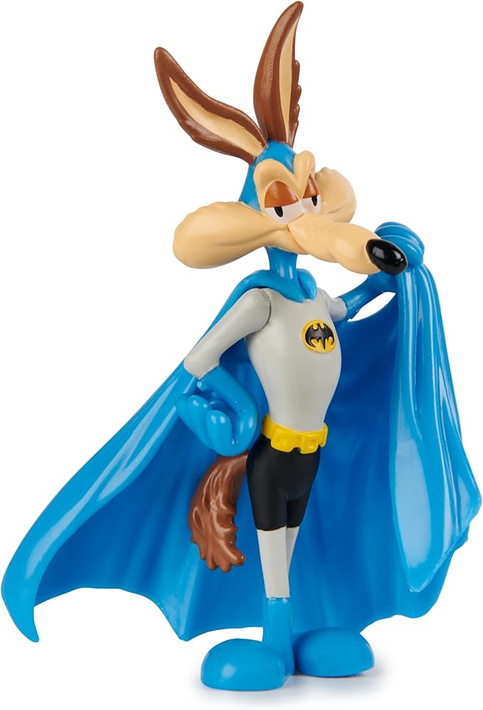 DC Comics, Looney Tunes Mash-Up Pack, Limited Edition WB 100 Yrs Anniversary, 5 Looney Tunes x DC Figures, 4-Inch Superhero Kids Toys for Boys & Girls