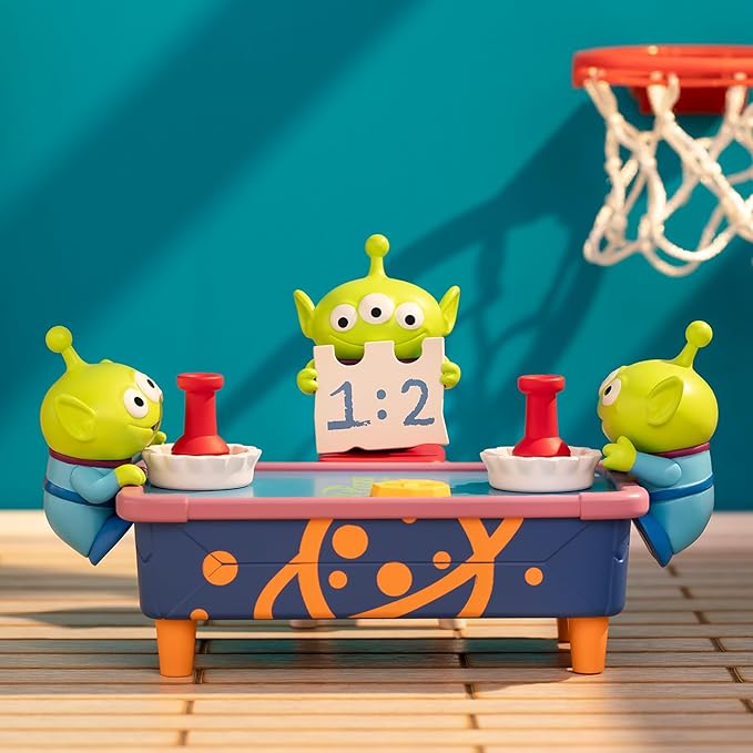 POP MART Pixar Alien Party Games Series Scene Sets, Pixar Alien Blind Box Figures, Random Design Action Figures Collectible Toys Home Decorations, Holiday Birthday Gifts for boys and girls, Single Box