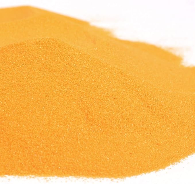 Shiny Stone Colorful Sand,Rainbow Sand,Art Sand,Colored Sand,Craft Sand,Decorative Wedding Vibrant Sand, 250g/0.55lbs/8.81oz for Kids Creativity Wedding Succulent Terrarium Vase (Golden Yellow)