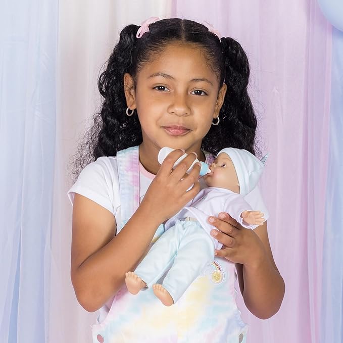 ADORA Soft Baby Doll, 11 inch Sweet Baby Puppy Cotton Candy, Machine Washable (Amazon Exclusive) 1+