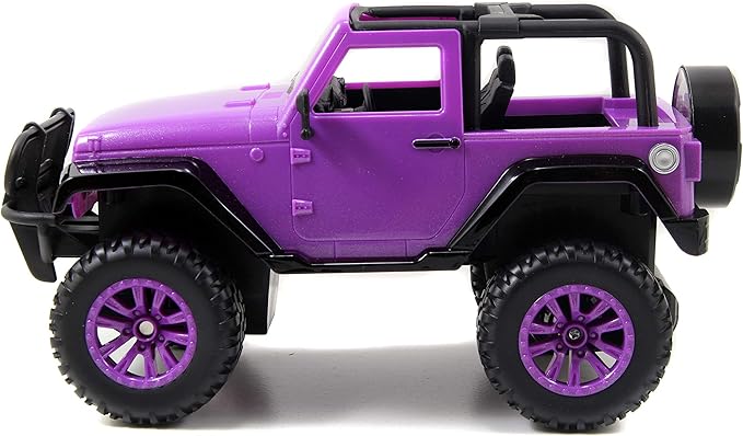 Jada Toys GIRLMAZING Jeep R/C Vehicle (1:16 Scale), Purple