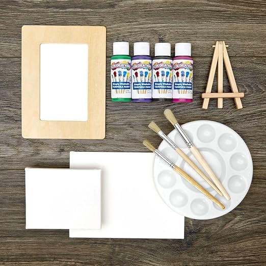 Colorations ® Moods ™, Social Emotional Learning Art Kit, Believe in Me, Craft Activity, Self Paint Art Activity, Painting Craft for All Ages