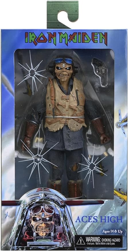 NECA Iron Maiden - Aces High Eddie - 8" Clothed Action Figure