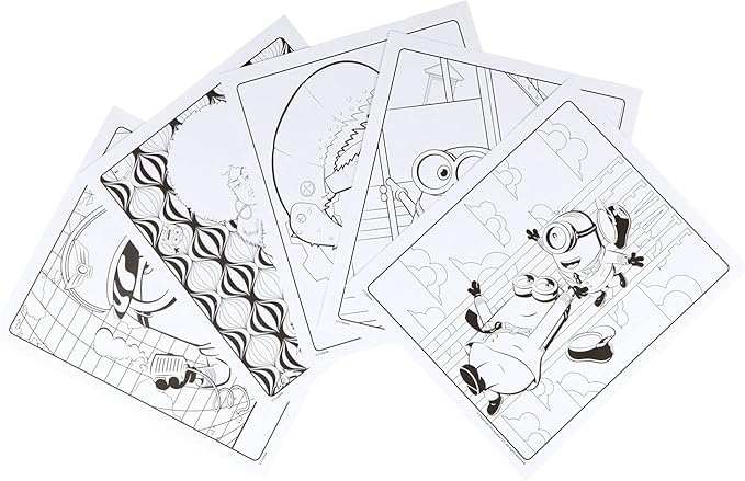Crayola Minions 2 Color & Sticker Activity, Minions Coloring Book