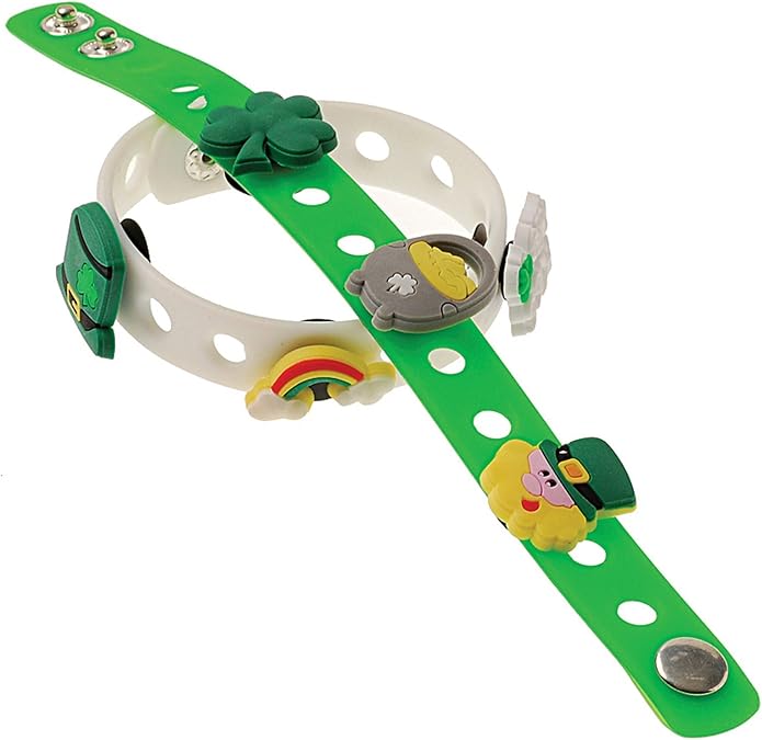 U.S. Toy St. Patrick's Day Plug Bracelet Party Accessory