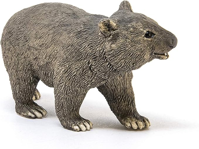 Schleich Wild Life, Realistic Australian Animal Toys for Kids Ages 3 and Above, Wombat Toy Figurine