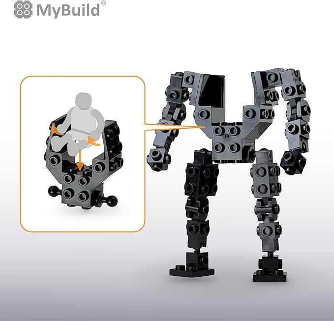 MyBuild Mecha Frame Pack MF5 - Build and Customize Your Own Mech with Ease, Recommended for Aged 10+