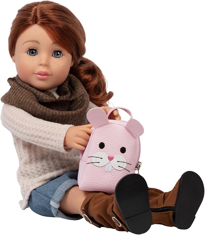 Adora Amazon Exclusive Sweet 18" Doll Collection Amazing Girls - Sweater Weather Sam in Fun Trendy Changeable Outfit, Birthday Gift For Ages 6+ - Sam