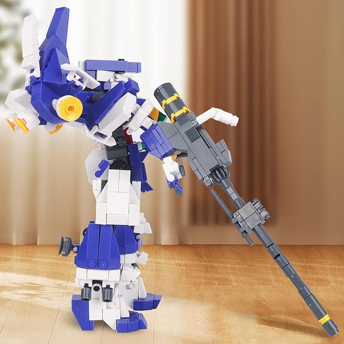 Mecha Frame Armed Forces Building Block Toy Series War Armor Robot Building Block Toy Building Blocks Suitable,for Children to Adults Mecha Fans 6+.