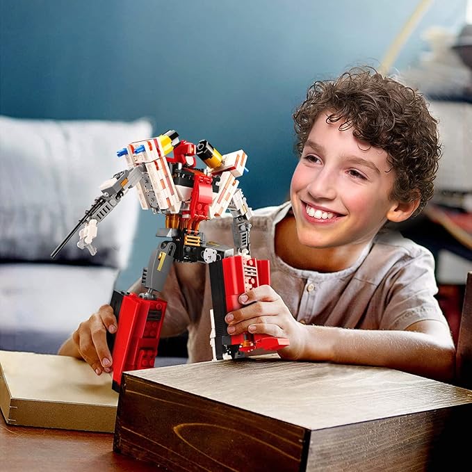 JOJO&Peach Titanic Stem Toys, 2 in 1 Titanic Model & Transform Robot Building Kit, Collectible Display Model Set, Stem Projects Toys Gifts for Kids Age 8+ and Adults (550 Pieces)