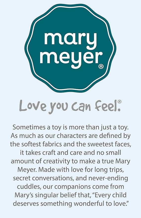 Mary Meyer FabFuzz Slowmo Sloth Soft Toy Friend, 13 inches