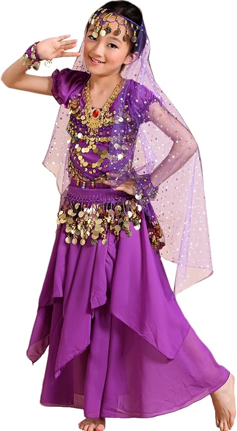 Astage Girls Princess Costume Halloween Clothing Carnival Dress Dance All Sets