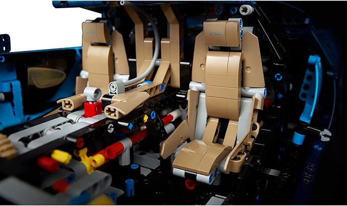 LEGO Technic Bugatti Chiron 42083 Race Car Building Kit and Engineering Toy, Adult Collectible Sports Car with Scale Model Engine (3599 Pieces)