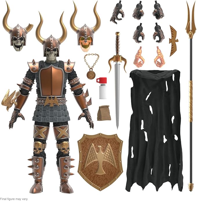 Super7 ULTIMATES! The Worst Black Falcon - 7" The Worst Action Figure with Accessories Collectibles and Retro Toys