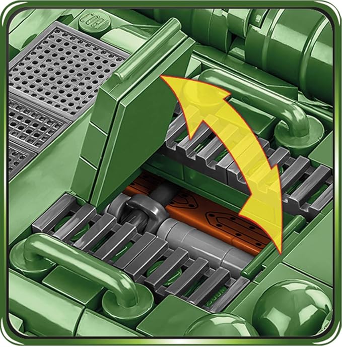 COBI Historical Collection SU-100 SPG Vehicle , Green