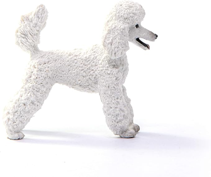 Schleich Farm World, Realisitc Dog Toys for Boys and Girls Ages 3 and Above, Poodle Toy Figurine