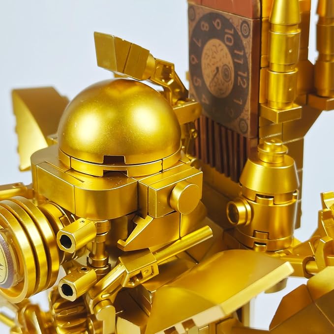 Skibid Toilet Clockman Building Block Set,Upgrade Titan Clock Man with Sword Toys Figures Kit,Titan Clock Toilet Man Building Brick for Adults Fans 550PCS Blocks