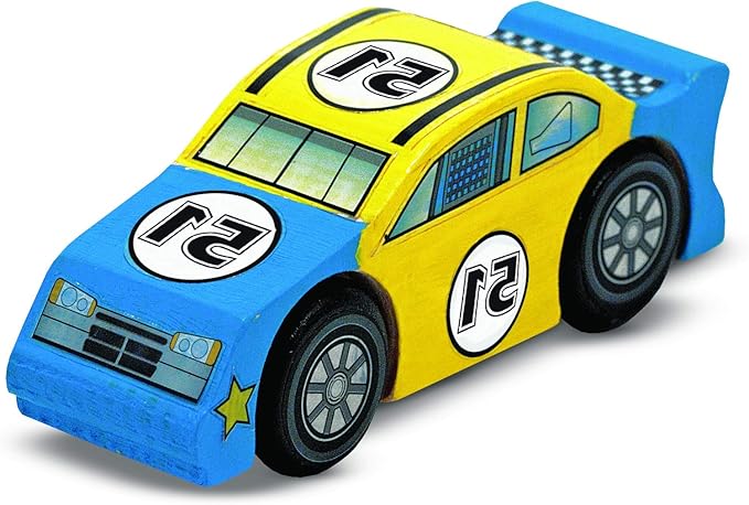 Melissa & Doug Decorate-Your-Own Wooden Race Car Craft Kit