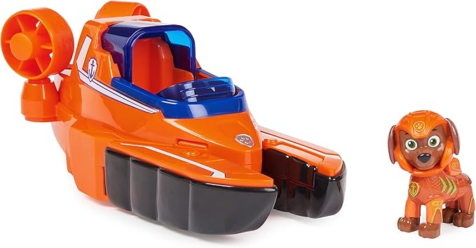 Paw Patrol Aqua Pups Zuma Transforming Lobster Vehicle with Collectible Action Figure, Kids Toys for Ages 3 and up