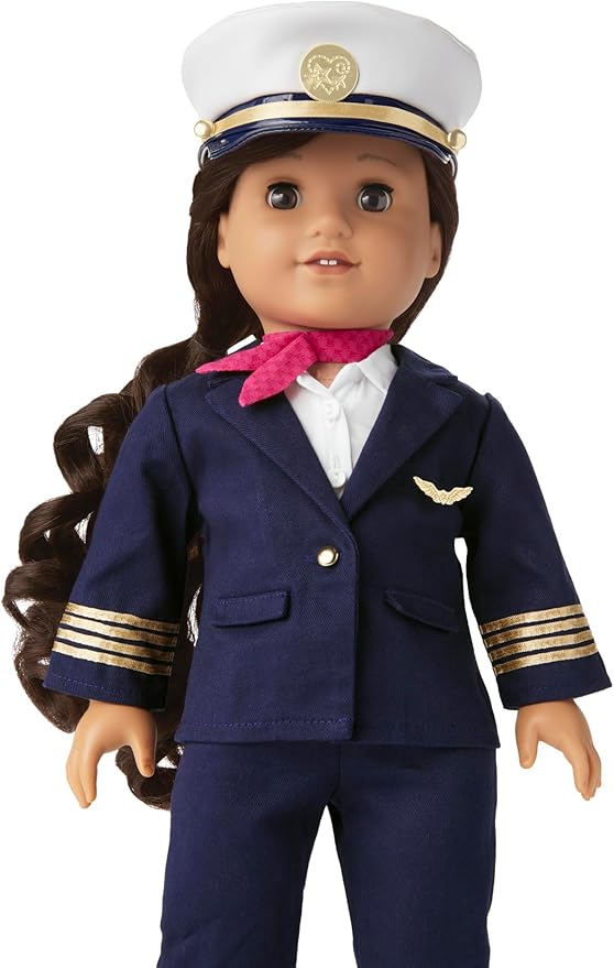 American Girl Truly Me AG Air Lines Pilot Uniform