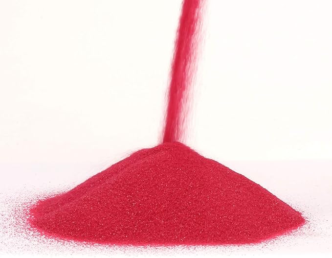 Shiny Stone Colorful Sand,Rainbow Sand,Art Sand,Colored Sand,Craft Sand,Decorative Wedding Vibrant Sand, 250g/0.55lb/8.81oz for Kids Creativity Wedding Succulent Terrarium Vase (Coral)