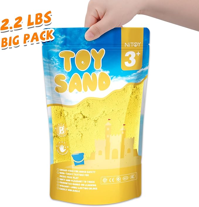 NiToy 2.2Lbs Sand(Yellow)