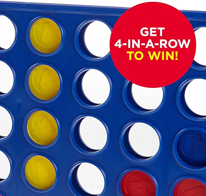 Hasbro Gaming Connect 4 Strategy Board Game for Kids | 2 Players | Easter Gifts for Boys & Girls | Ages 6+ (Amazon Exclusive)