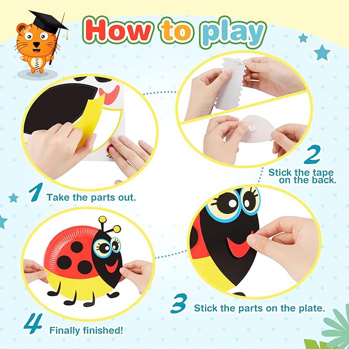 PlayingtoyzDIY Toys for Kids💝💝, Art and Crafts Activities for Girls Ages 3-5 Creative Toys for Boys Ages 4-5 Toys for Girls Learning Games for Kids Game|Party Toys Gifts