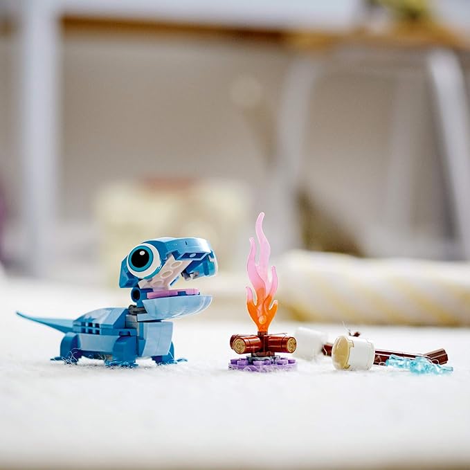 LEGO Disney Bruni The Salamander Buildable Character 43186; A Fun Independent Play Building Kit for Kids, New 2021 (96 Pieces)