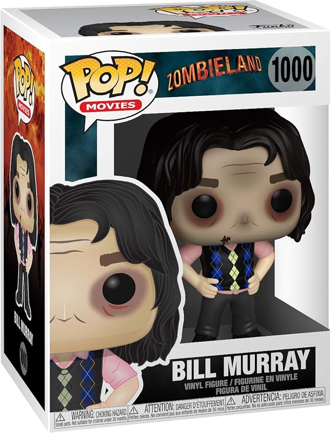 Bill Murray: Funk o Pop! Movies Vinyl Figure Bundle with 1 Compatible 'ToysDiva' Graphic Protector (1000-49109 - B)