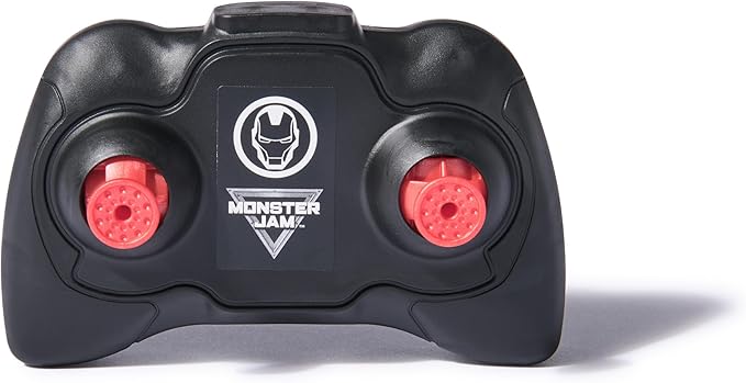 Monster Jam, Marvel Iron Man RC Monster Truck, 1:24 Scale, Kids Toys for Boys and Girls Ages 4 and up