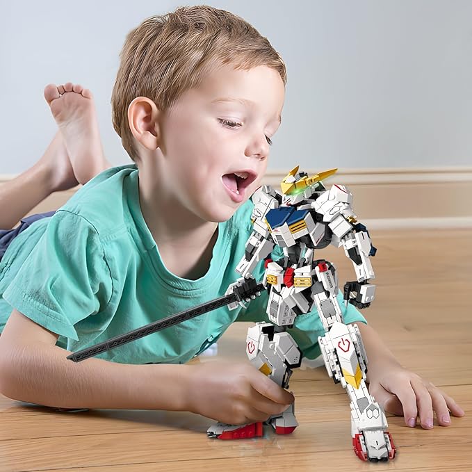 Transforming Robot Building Set for Adults, 2 in 1 City Warrior Mech & Fighter Jet Building Toy Model, 952 Pcs Creative Collectible Gift for Boys Kids 8-12