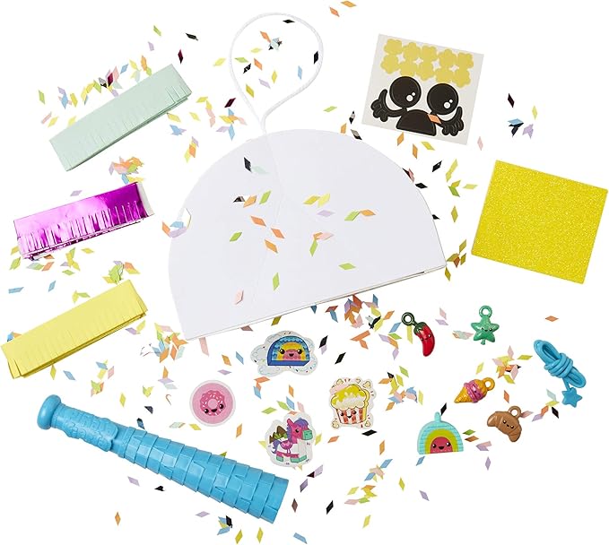 Piñata Fiesta Watermelon Activity Set with Fun Party-Themed Surprises & Colorful Confetti!