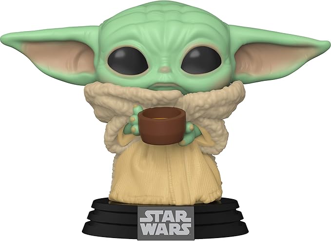 The Child with Cup: P o p ! Vinyl Figurine Bundle with 1 Compatible 'ToysDiva' Graphic Protector (378-49933 - B)