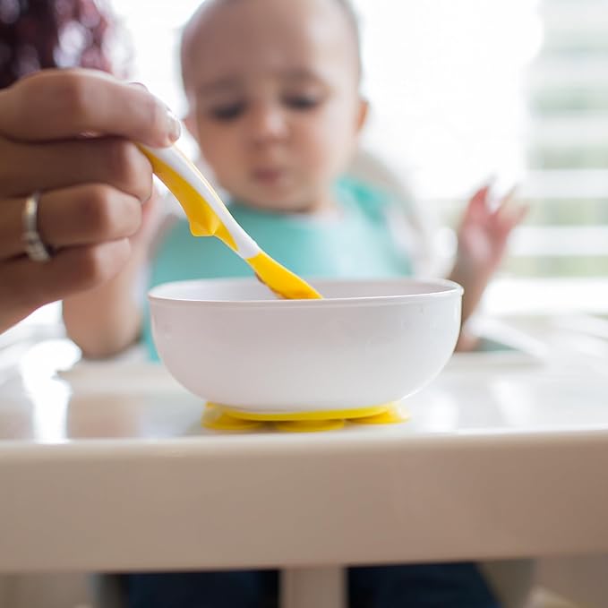 Dr. Brown's Soft-Tip Toddler Spoons with Long Handle for Baby-Led Weaning, BPA Free (Pack of 6)