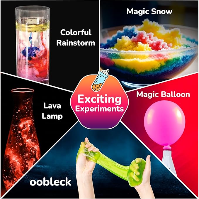 Smartivity Science Kit for Ages 8, 9, 10, 11, 12, 13, 14 Years | 50+ Unique Experiments I Volcano, Magic Snow, Lava Lamp & More | Birthday Gift for Boys & Girls I STEM Educational Toy for 8-14
