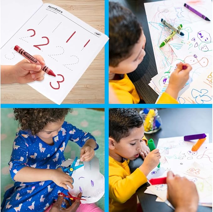 Crayola Young Kids Art Supplies Bundle, Art Set for Girls and Boys, Gifts For Toddlers, 36 Months [Amazon Exclusive]