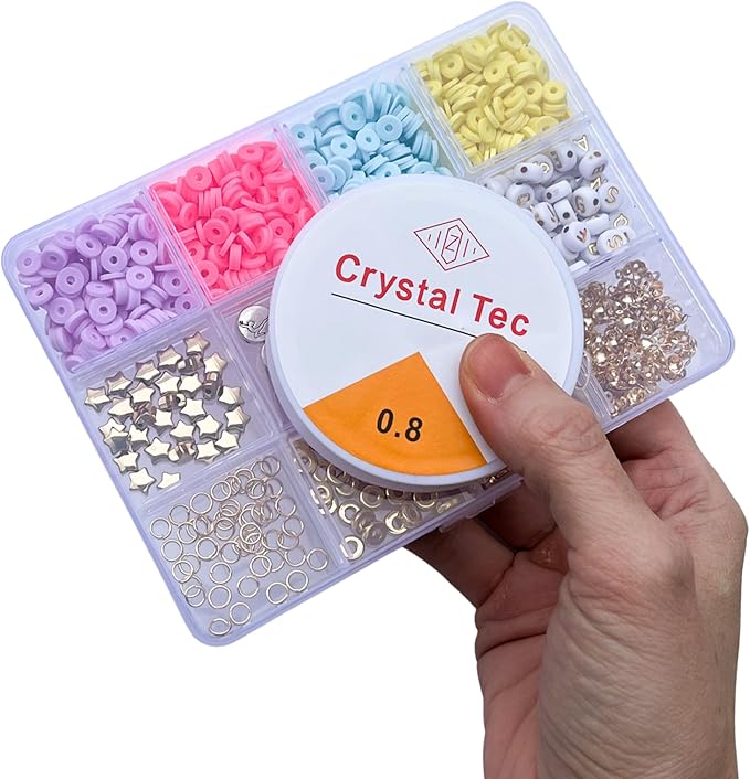 Gymnastics Bracelet Kit for Girls - DIY Friendship Bracelets for Gymnasts - Fun Gymnastics Gift for Girls