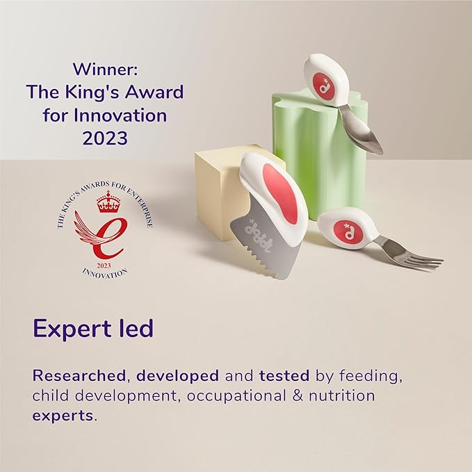 doddl 4 Sets Knife, Fork, and Spoon Set - 12 Pieces - Learn to use Toddler Silverware in Minutes, Toddler Utensils 1 year old & up, Baby Led Weaning Supplies