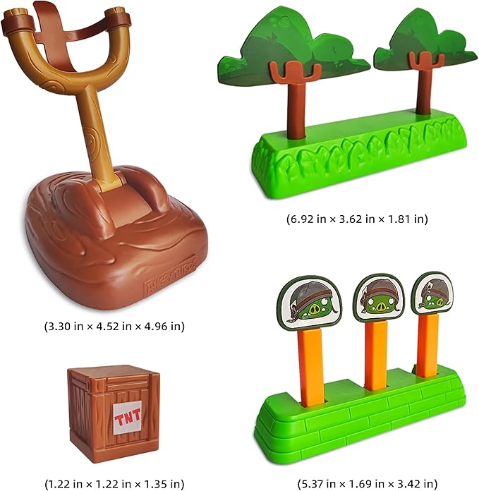 Newly Licensed Angry Birds Toys Playsets Build N’ Launch Construction Brick Assembly Building Blocks Sets Pig City Strike 2 Takedown Space Planet Game Catapult Slingshot Gift Box 33pcs
