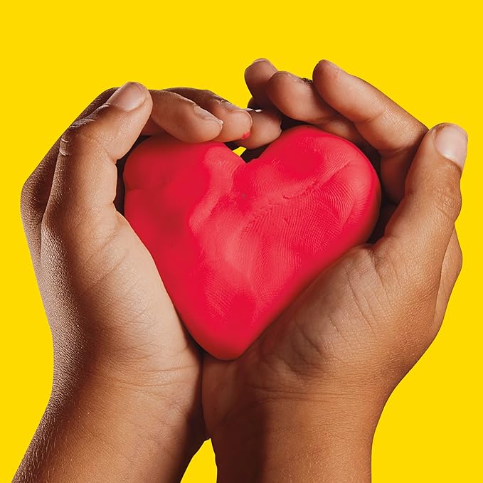 Play-Doh Fun Tub Set, 19 Accessories & Reusable Storage Container, Preschool Toys, Kids Arts & Crafts, Ages 3+ (Amazon Exclusive)