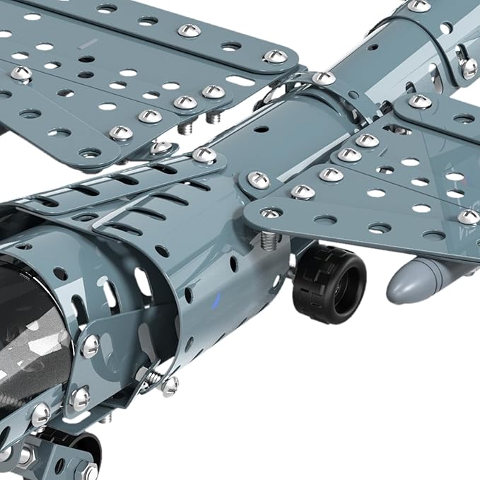 Lucky Doug STEM Building Projects Model Airplane Jet Set - Building Toys for Kids Ages 8-12, Assembly Science Kit for Boys 8 9 10 11 12 Years Old