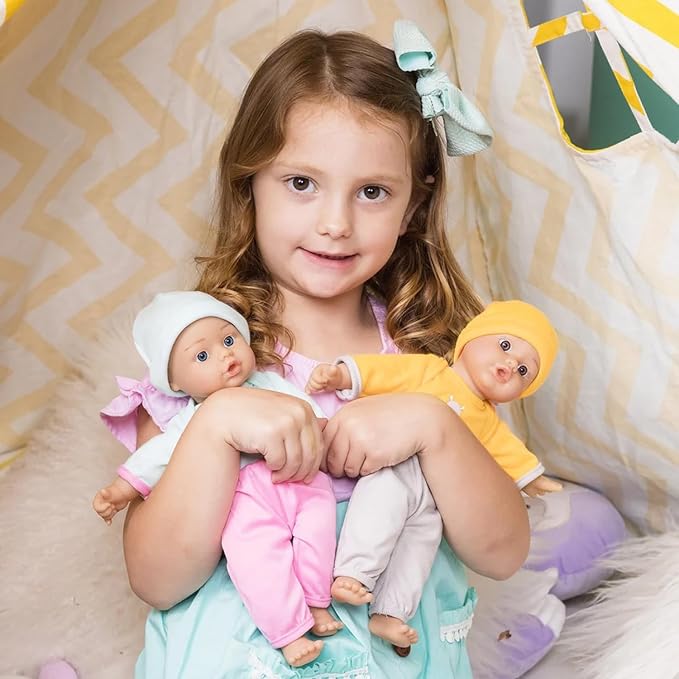 Adora Amazon Exclusive Sweet Babies Collection, 11” Soft and Cuddly Boy Baby Doll Machine Washable, Birthday Gift For Ages 1+ - Baby Llama