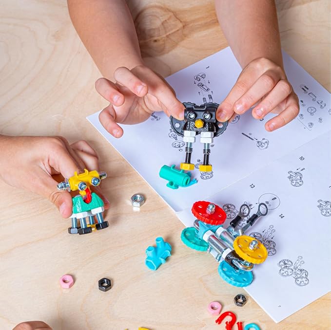 Stem Building Toys, Educational Build Your Own Robot Toy for Kids Age 6 7 8 9+ Year Old Boys and Girls, Animal Stem Toys Engineering Kit, Construction Toys Steam Gift - Penguin