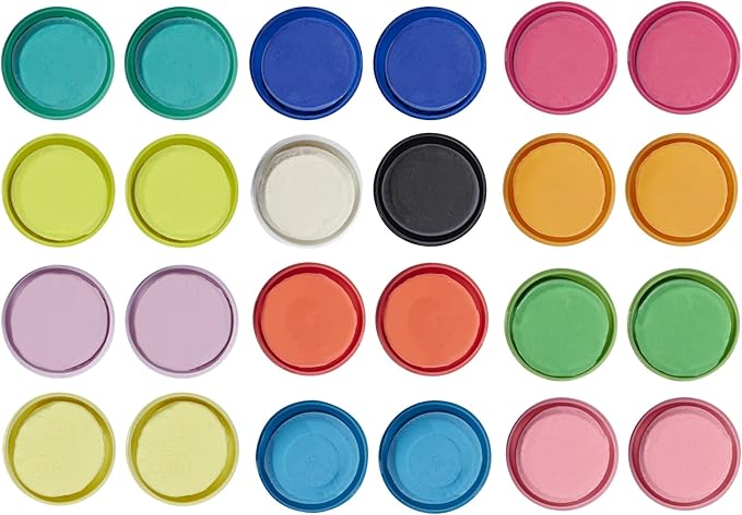 Play-Doh Eggs 24-Pack of Non-Toxic Modeling Compound for Kids 2 Years and Up for Party Favors, Easter Basket Stuffers, Pinata Toys, and More (Amazon Exclusive)