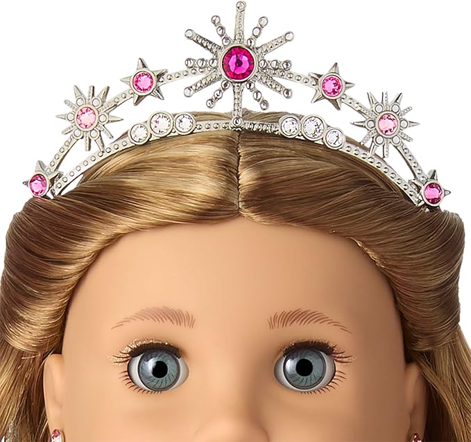 American Girl 2024 Pink Stardust Holiday Collector Doll with Swarovski Crystals – Blonde