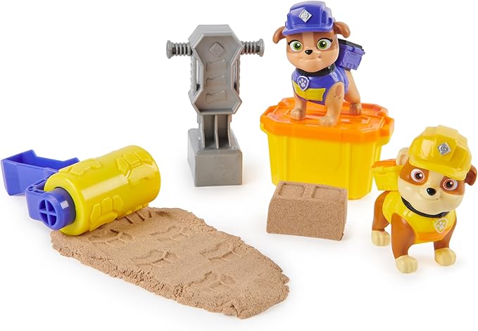 Ruben & Compagnie – Pack of 2 Ruben & Mix Figures + Accessories – Collectible Figure – Kinetic Sand and Kinetic Sand – Paw Patrol Toy – Children's Toy 3 Years and Above
