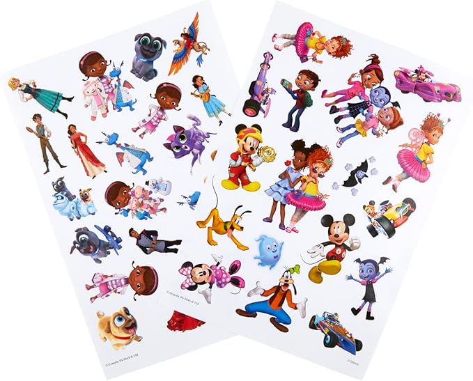 Crayola Disney Coloring Book, Disney Jr. Gift, 288 Pages, Ages 3, 4, 5, 6