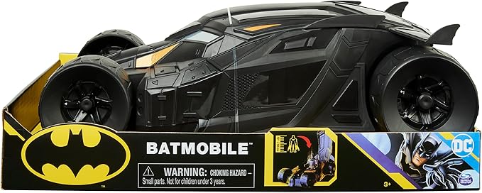 DC Comics Batman 30cm Scale Compatible Batmobile Toy for Boys Girls Age 3+