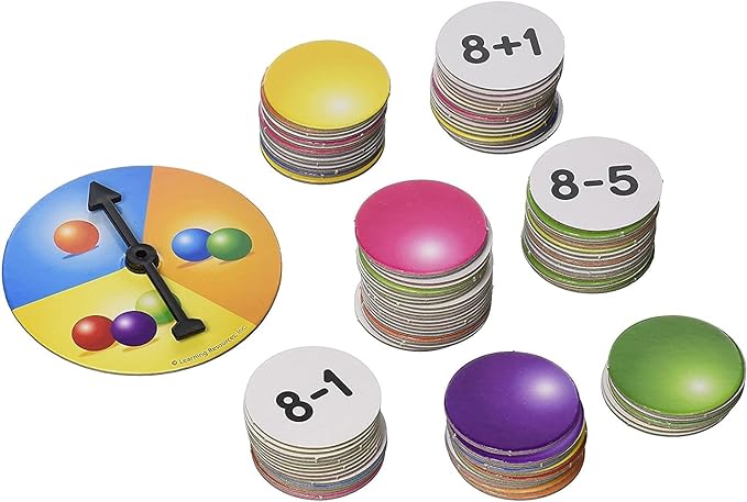 Learning Resources Pop For Addition and Subtraction Math Game, Easter Toys , Classroom and Homeschool Math Games, Math Activities for Kids, 100 Pieces, Grades 1 and up, Ages 6 and up